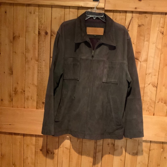 Vintage Mens Timberland Dark Brown Weather Gear Jacket EXCELLENT CONDITION - Picture 1 of 4